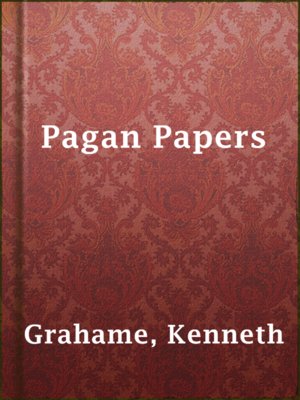 Pagan Papers - ebook